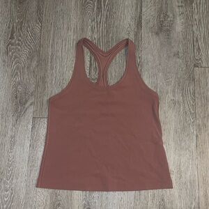Lululemon Cool RB Short Tank Nulu size 4 racer back top